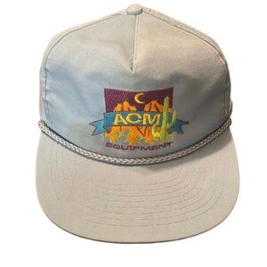 Vintage 80’s Mohrs ACM Equipment Hat